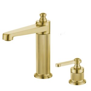 STELLA  2 Hole Basin Mixer (brushed gold)