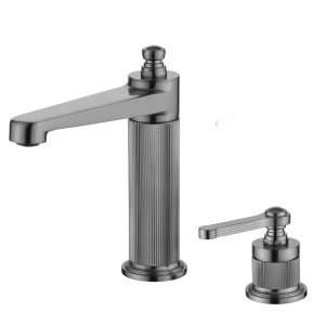 STELLA 2 Hole Basin Mixer (gun grey)