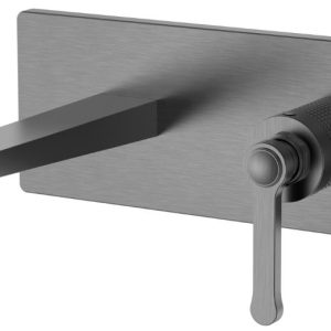 STELLA 2 Hole Wall Mounted Mixer (gun grey)