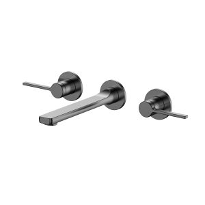 PURA FINO 3 HOLE WALL MOUNTED MIXER